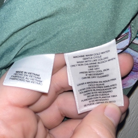 RACHEL ROY Green Floral Odele Ruffle Midi Dress, Size XS - Picture 7 of 11